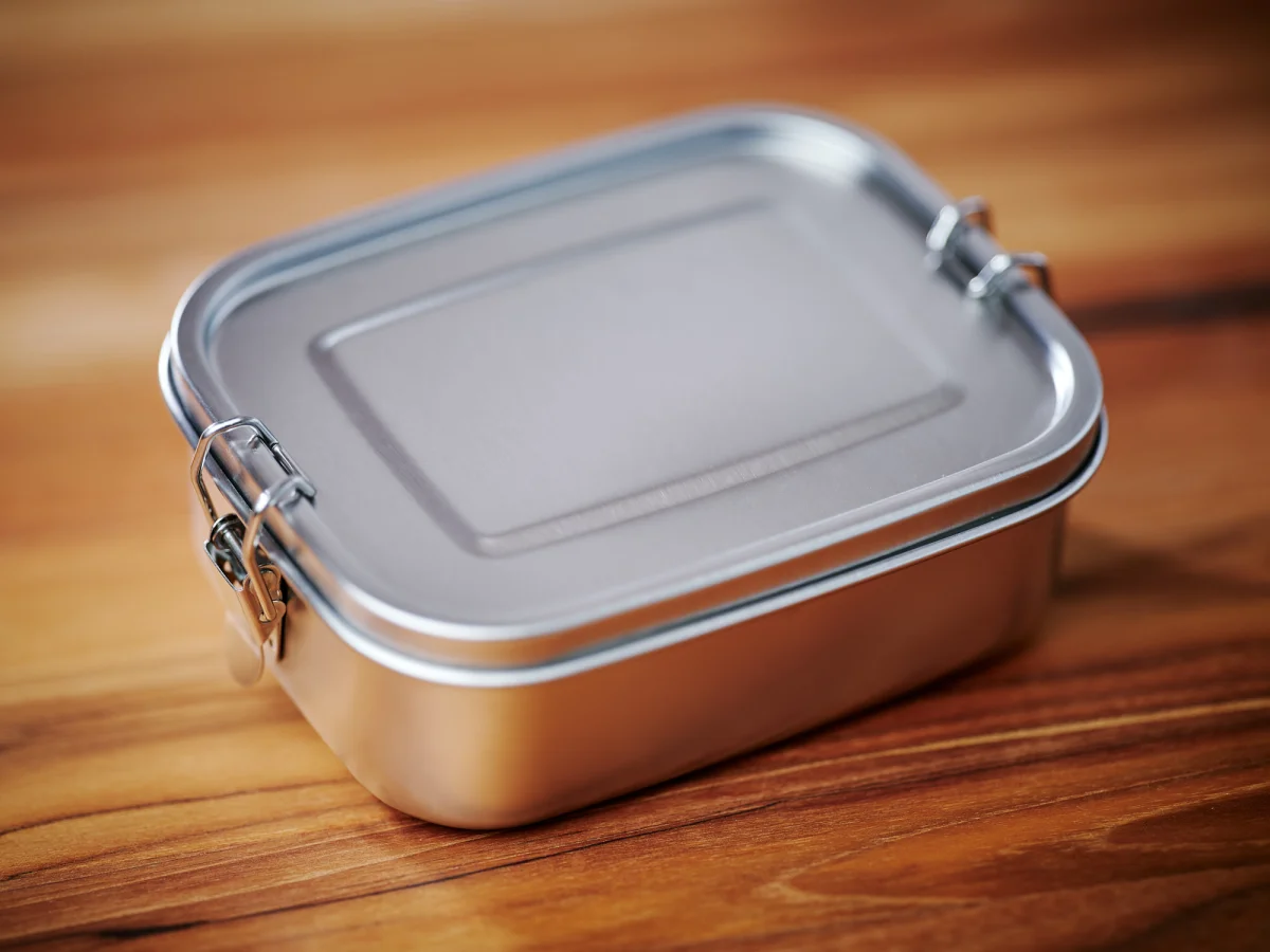 Geschlossene Edelstahl Lunchbox